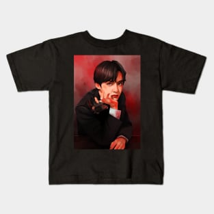 kim taehyung in red Kids T-Shirt